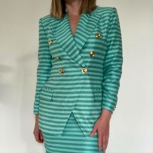 {sold} Vintage 80s Christian Dior suit